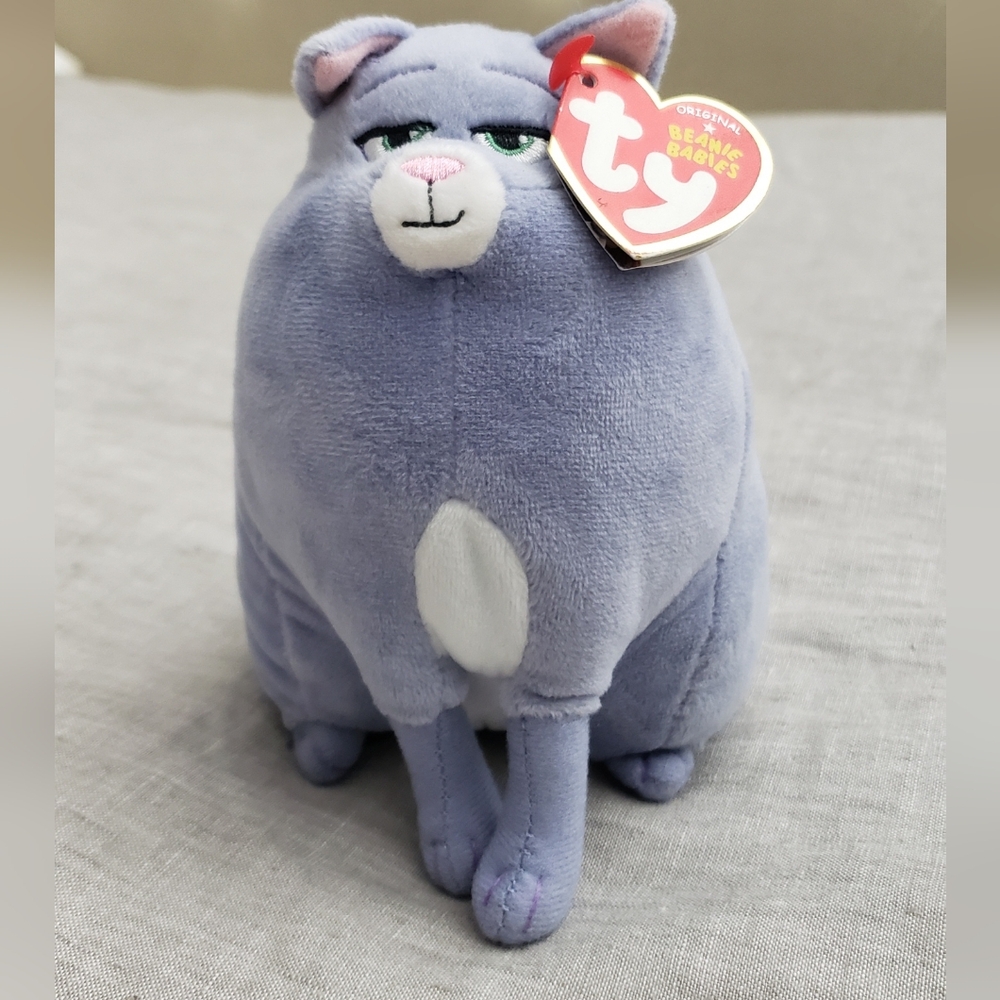 Secret Life With Pets 6in Plush Colab With Ty Beenie Purple Valentine Gift